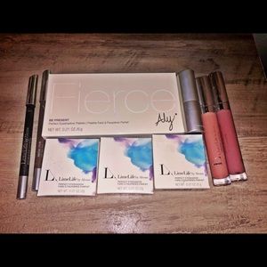 Lot of limelife makeup